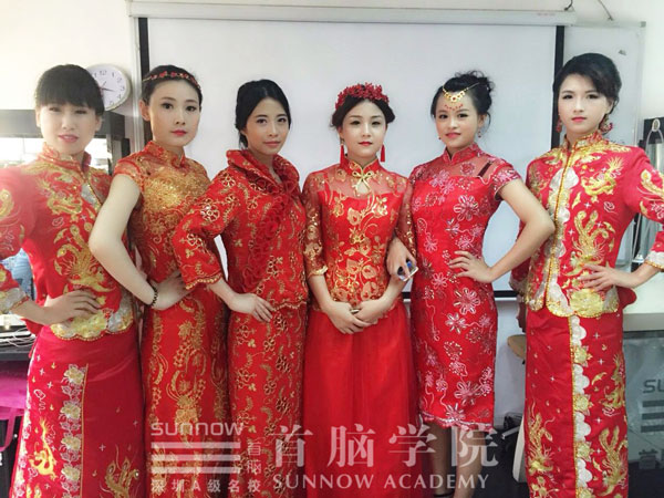 化妆初班新娘妆